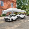 3 x 6m Home Use Outdoor Camping Waterproof Folding Tent with Carry Bag White