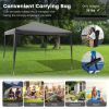 10 x 10 Feet Outdoor Pop-up Patio Canopy for  Beach and Camp